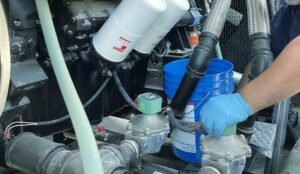 how often change generator oil UAE