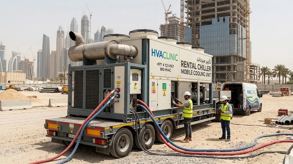 Rental Chiller in UAE in UAE
