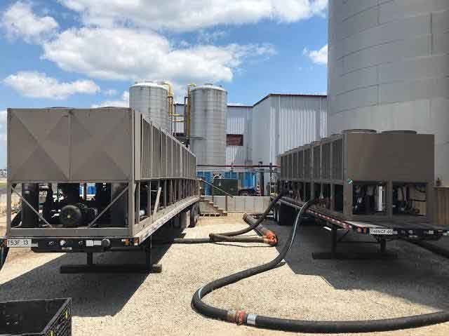 Cold Storage Logistics Warehouse Emergency Chiller Backup in DIC & JAFZA