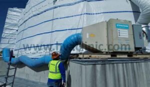 Temporary Cooling vs Permanent Installation