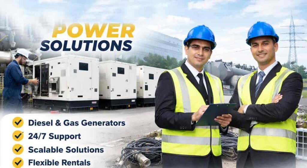 rental generator in uae