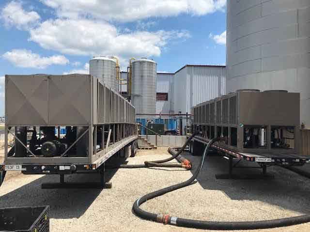 How Rental Chillers Support Large-Scale Industrial Projects